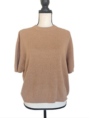 Wol Hide Lace Tee Sand Size Small Sweater